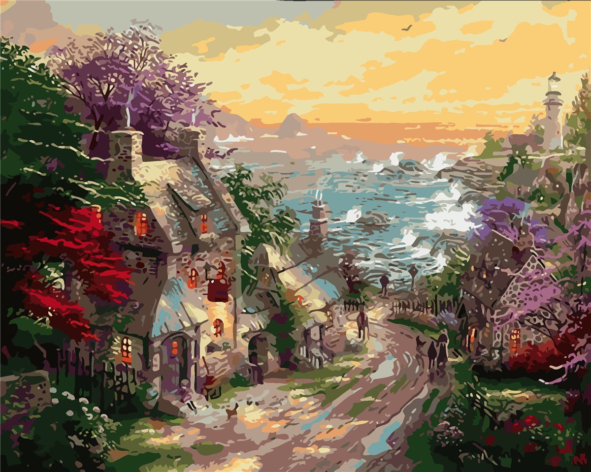 Natürlich Malen Nach Zahlen Für Erwachsene A412