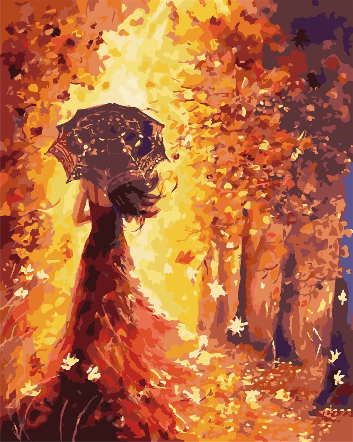 Baum Malen Nach Zahlen A762