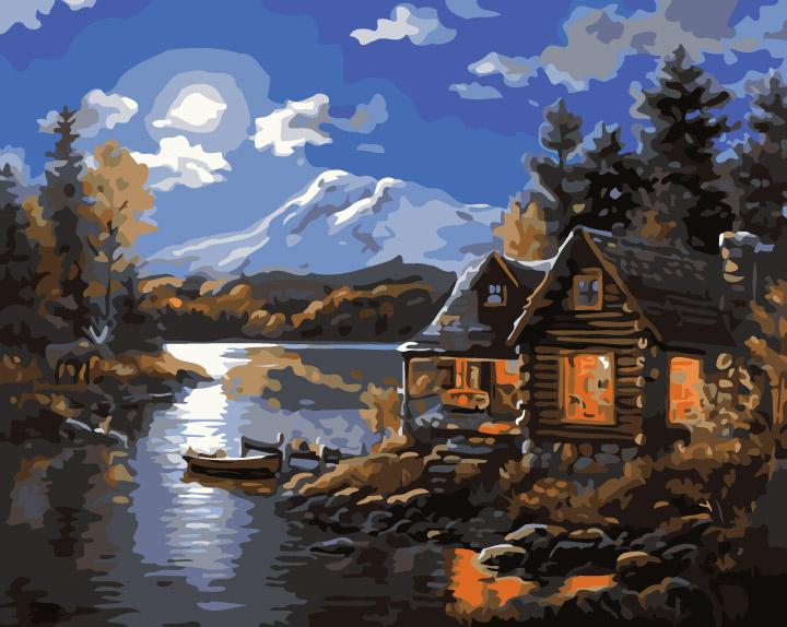 Natürlich Malen Nach Zahlen Für Erwachsene AN2121