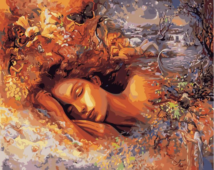 Porträt Malen Nach Zahlen Für Erwachsene AN2417