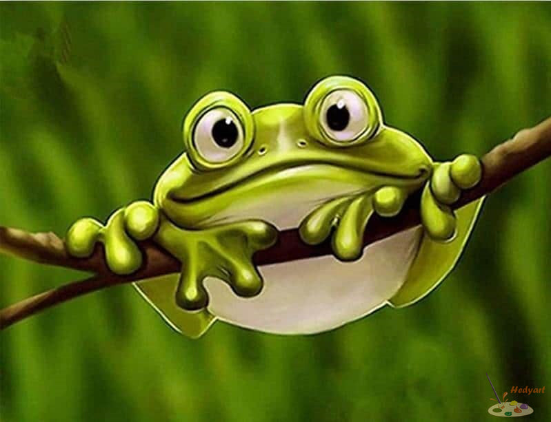 Tier Malen nach Zahlen ANFR3603