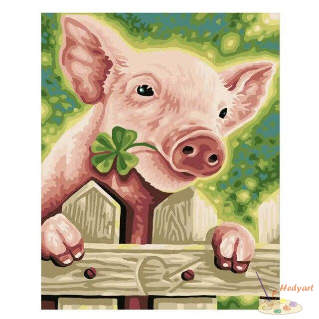 Tier Malen nach Zahlen APG5876