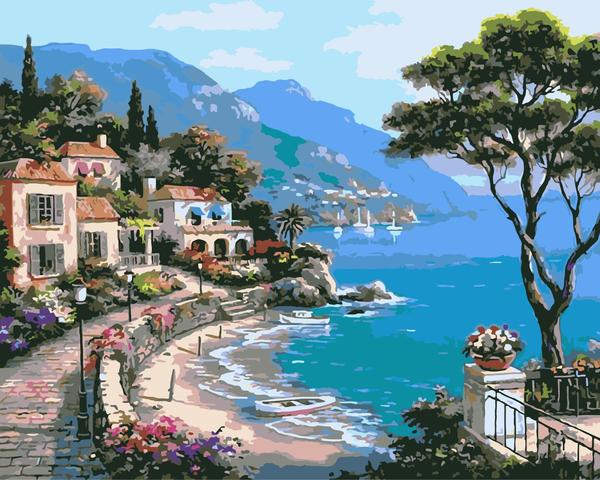 Landschaft Malen Nach Zahlen B673