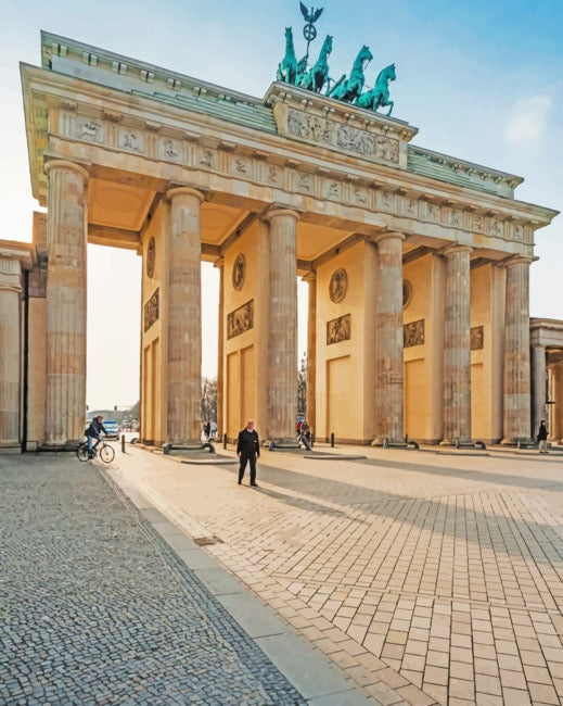 Stadt Malen nach Zahlen BIN9713