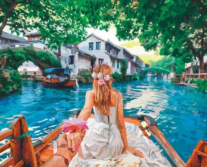 Porträt Malen nach Zahlen For Adult BR2030