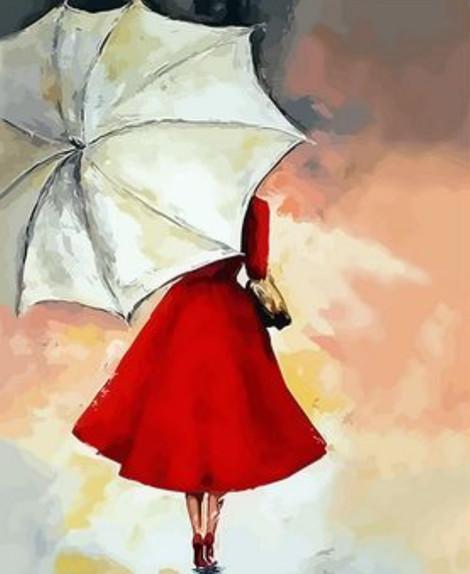 Porträt Malen nach Zahlen BR2037