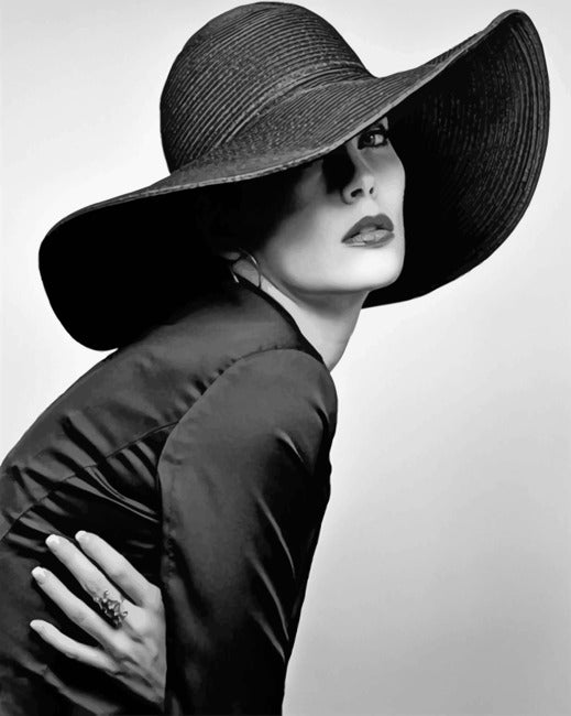 Porträt Malen nach Zahlen BlA1201