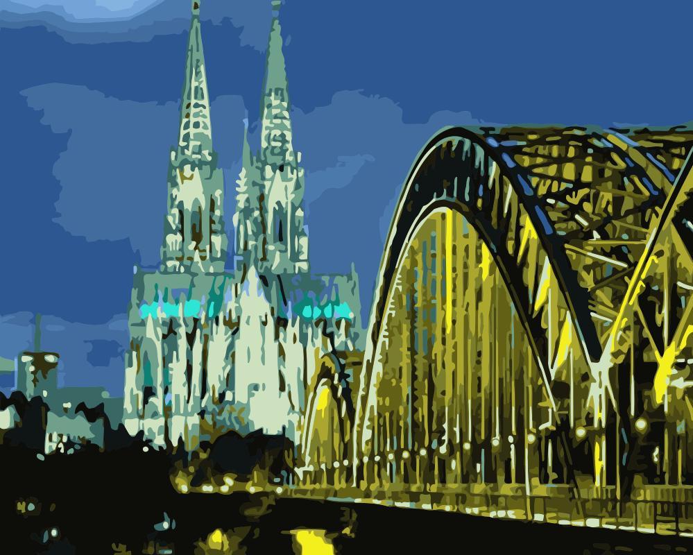 Stadt Malen nach Zahlen CCL8306