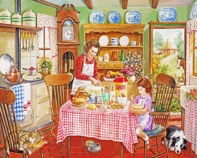 Stillleben Malen nach Zahlen CF1211