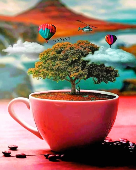 Stillleben Malen nach Zahlen CUP4523