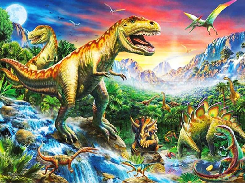 Tier Malen nach Zahlen DIS5914