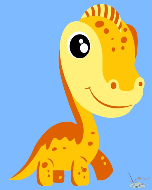 Tier Malen nach Zahlen DIS5919