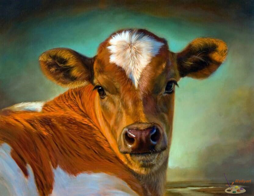 Tier Malen nach Zahlen DP64975