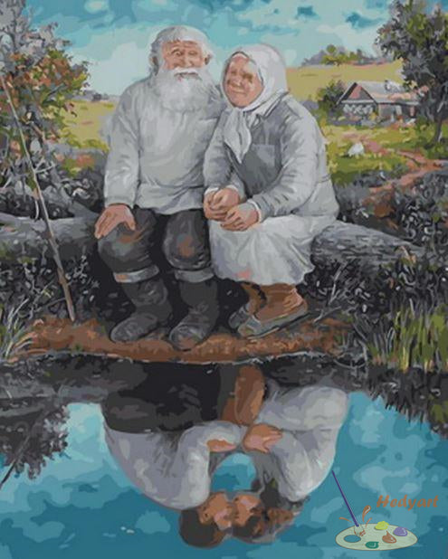 Liebe Malen nach Zahlen DQ19771