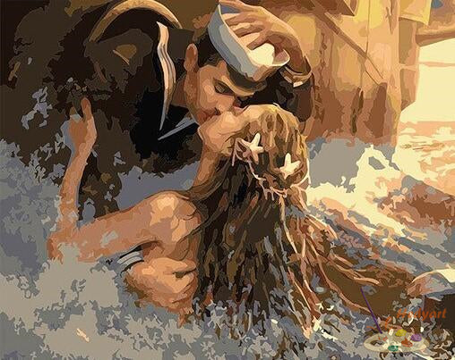 Liebe Malen nach Zahlen DQ29560