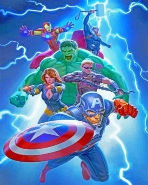 Movie Paint By Numbers Kits UK DQ38856