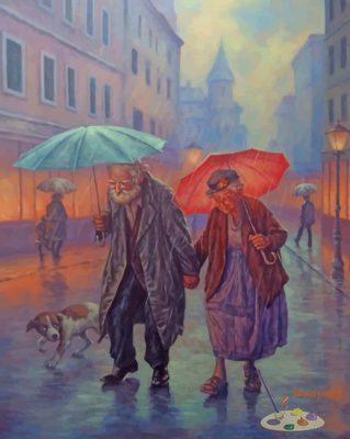 Liebe Malen nach Zahlen DQ46478