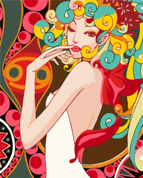 Porträt Malen Nach Zahlen Für Erwachsene G015