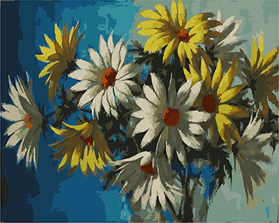 Blume Malen nach Zahlen GX21004