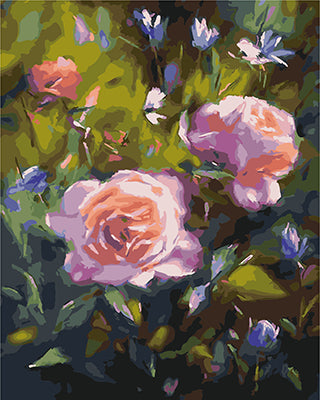 Blume Malen nach Zahlen GX21011