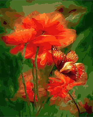 Blume Malen nach Zahlen GX21012