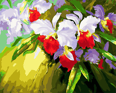 Blume Malen nach Zahlen GX21013