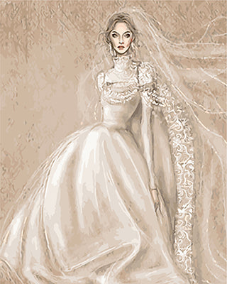 Porträt Malen nach Zahlen GX21035