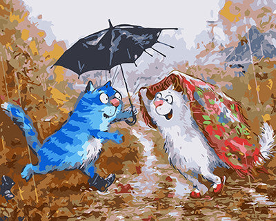 Cartoon Malen nach Zahlen GX21047