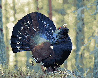 Vogel Malen nach Zahlen GX21062