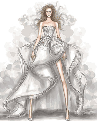 Porträt Malen nach Zahlen GX21064