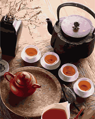 Stillleben Malen nach Zahlen GX21075