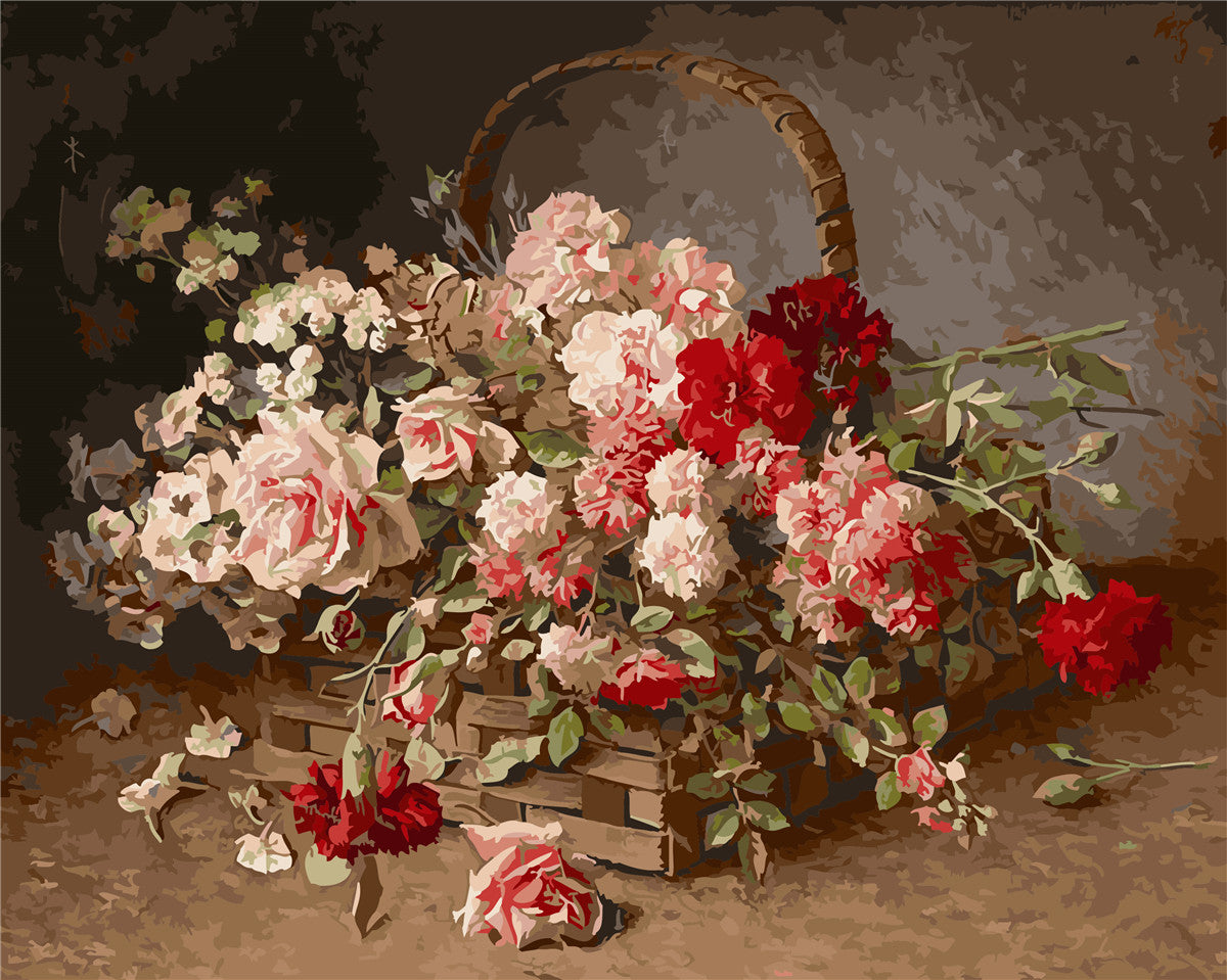 Blume Malen nach Zahlen GX21084