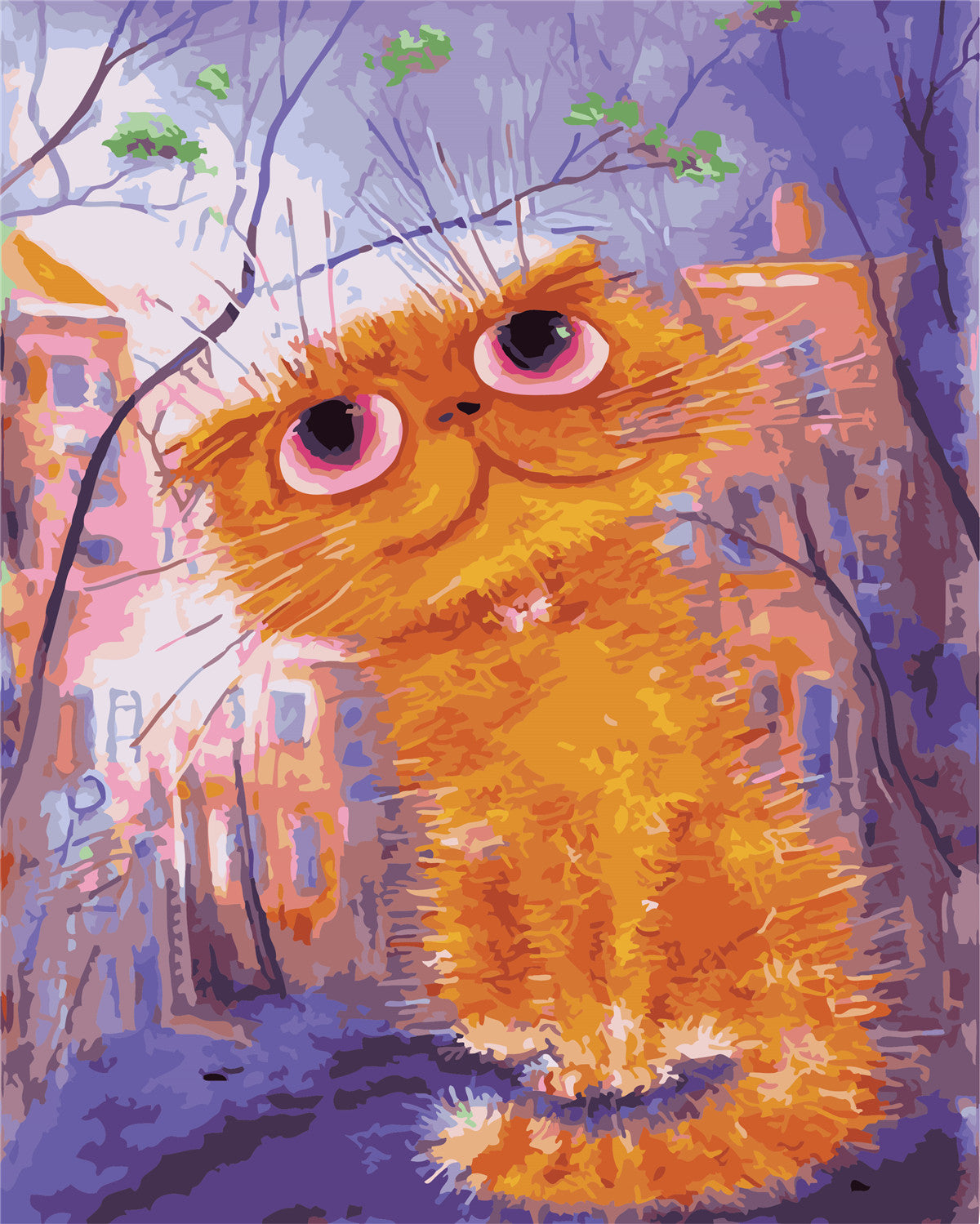 Hund & Katze Malen nach Zahlen GX21099