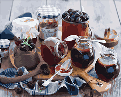 Stillleben Malen nach Zahlen GX21129