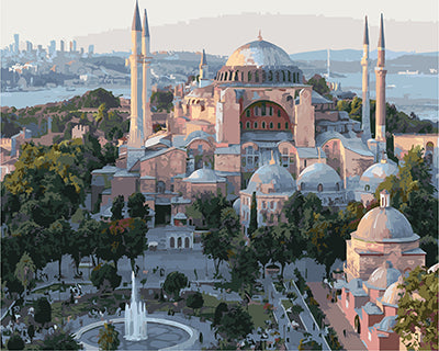 Stadt Malen nach Zahlen GX21189