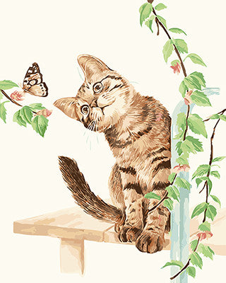 Hund & Katze Malen nach Zahlen GX21222