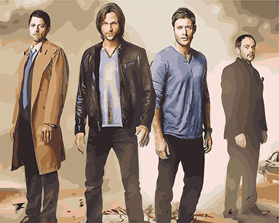 Movie Paint By Numbers Kits UK GX21252