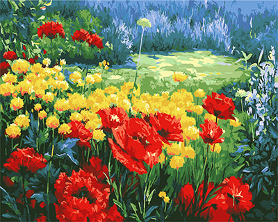 Blume Malen nach Zahlen GX21253