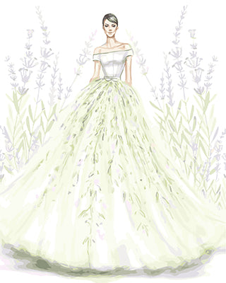 Porträt Malen nach Zahlen GX21270