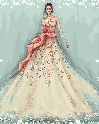 Porträt Malen nach Zahlen GX21271