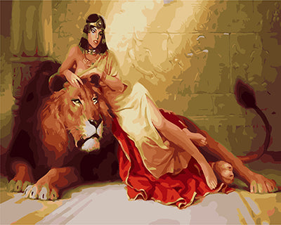 Porträt Malen nach Zahlen GX21294