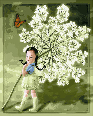 Porträt Malen nach Zahlen GX21312