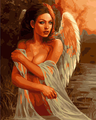 Porträt Malen nach Zahlen GX21322