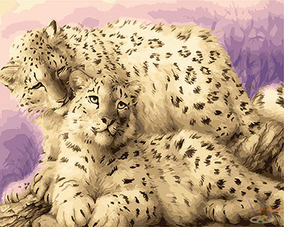 Tier Malen nach Zahlen GX21352