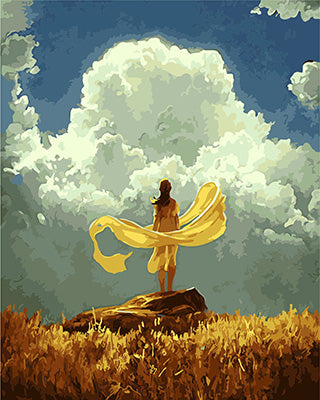 Porträt Malen nach Zahlen GX21356