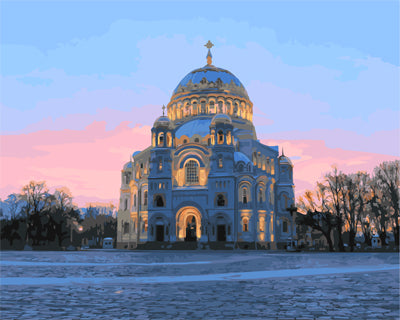 Stadt Malen nach Zahlen GX21384