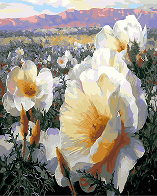 Blume Malen nach Zahlen GX21389