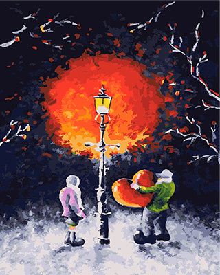 Cartoon Malen nach Zahlen GX21397