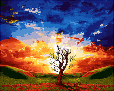 Landschaft Malen nach Zahlen GX21440