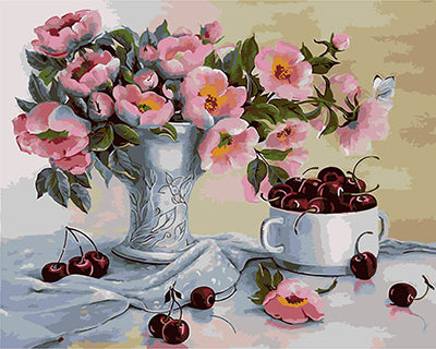 Blume Malen nach Zahlen GX21539